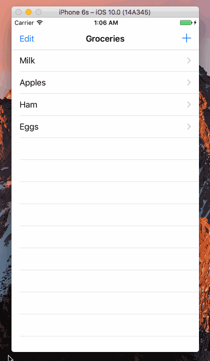 PULL TO REFRESH TABLE VIEW